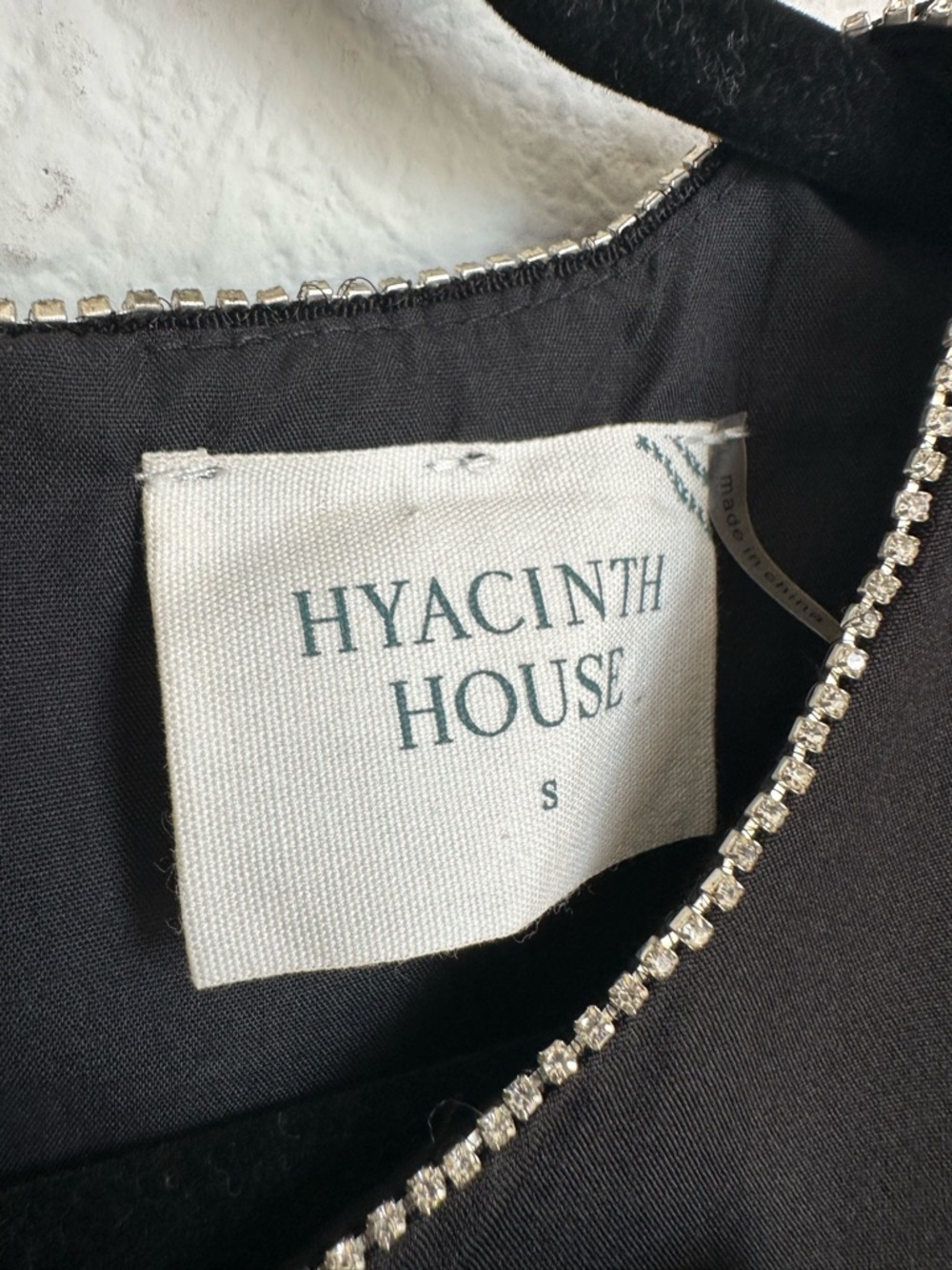 Tuckernuck Hyacinth House Embellished Bow Blair Mini‎ Dress SMALL NWT cocktail - Picture 8 of 16